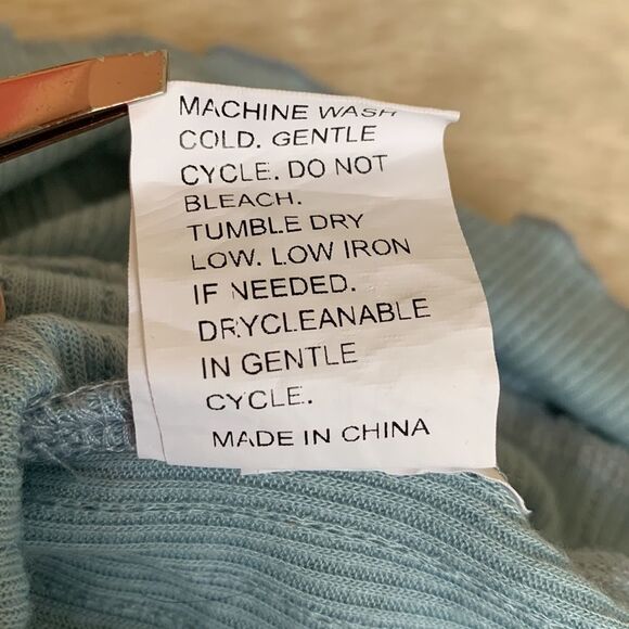 SHEIN blue nightgown with ribbon size: Medium - Picture 10 of 16